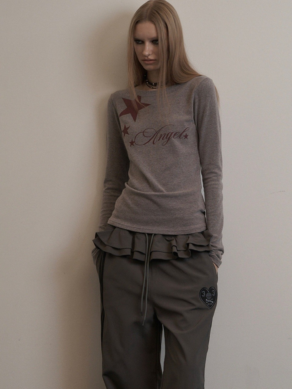 SETUP-EXE】FRILL SPORTY PANTS | OUR BRAND,SETUP-EXE