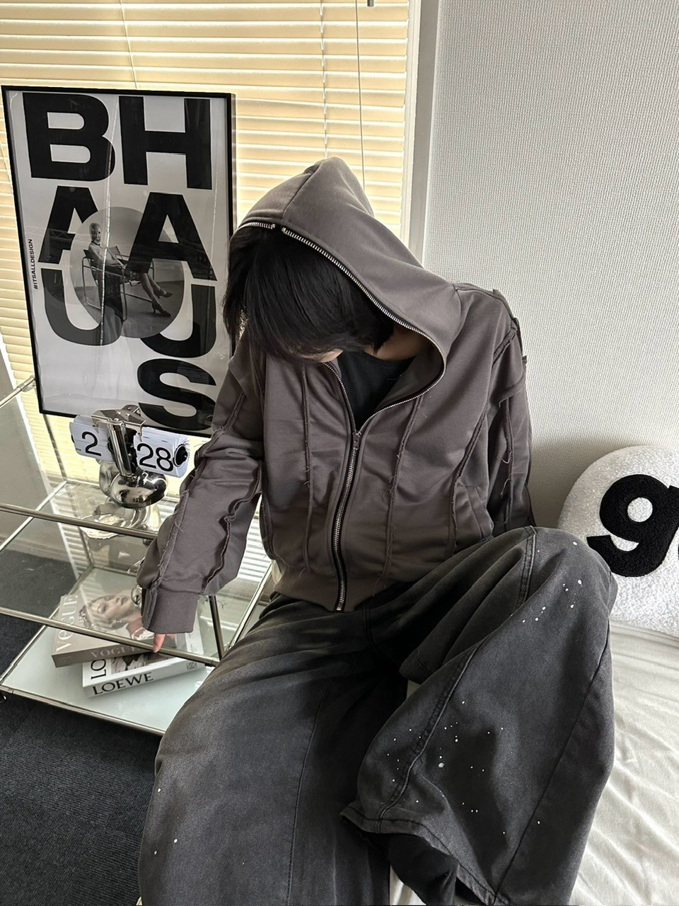 【LUV CODE】full zip up hoodie LUV CODE】full zip up hoodie | OUR BRAND,LUV CODE | PRESSING