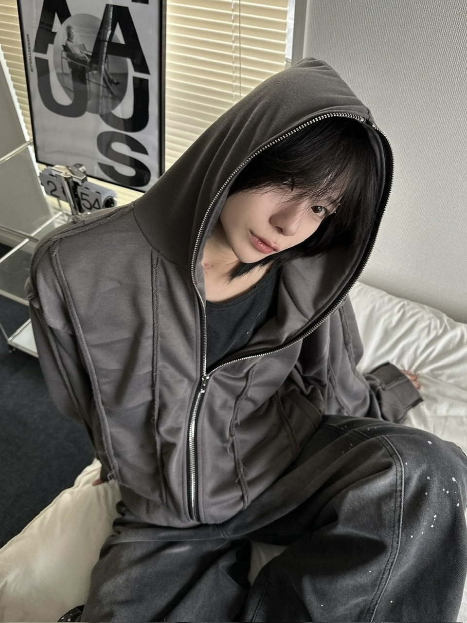 【LUV CODE】full zip up hoodie LUV CODE】full zip up hoodie | OUR BRAND,LUV CODE | PRESSING