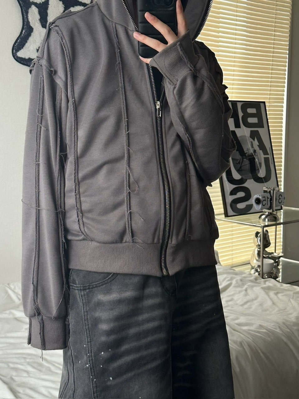 LUV CODE】full zip up hoodie | OUR BRAND,LUV CODE | PRESSING