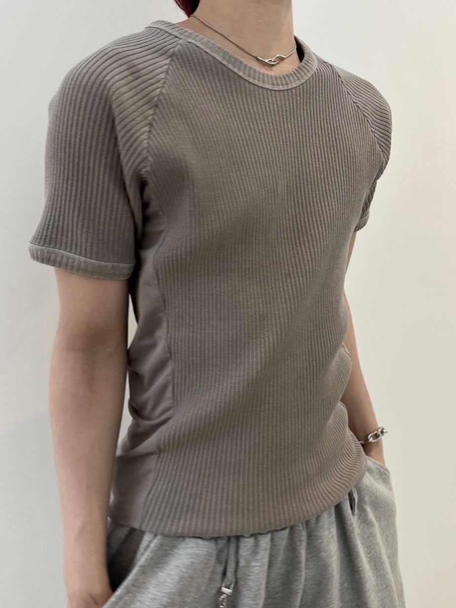 トップス LUV CODE y2k neck rib knit トップス LUV CODE y2k neck rib knit LUV CODE】v neck rib