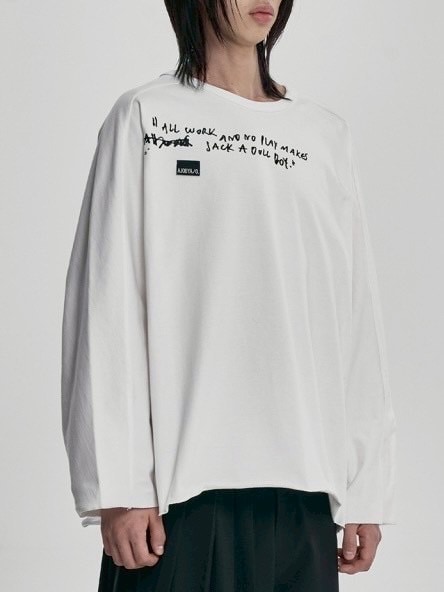 AJOBYAJO】Jack a Dull Boy Batwing Long Sleeve T-Shirt