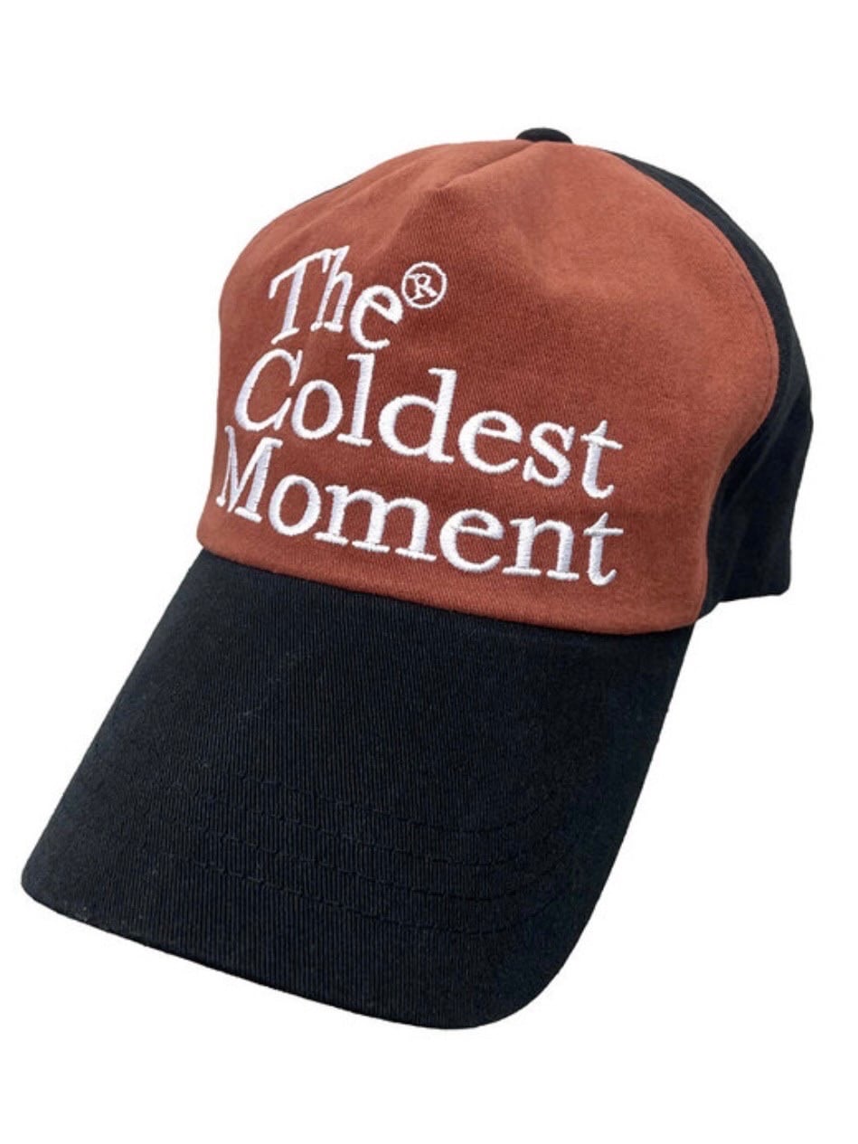 ☆THE COLDEST MOMENT☆ TCM coldest cap brown 25021001 THECOLDESTMOMENT】TCM logo cap | OUR BRAND,THECOLDESTMOMENT