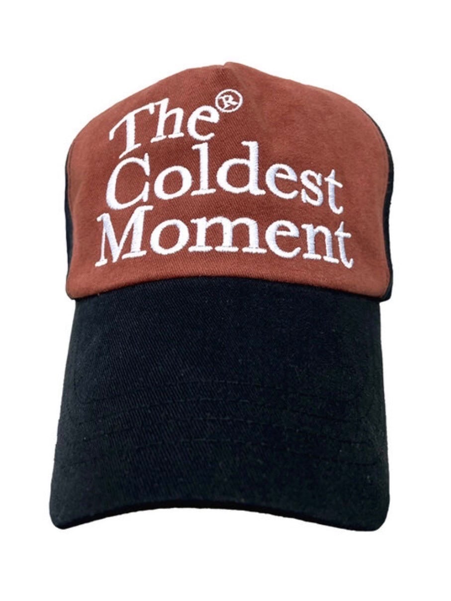 【THECOLDESTMOMENT】TCM logo cap