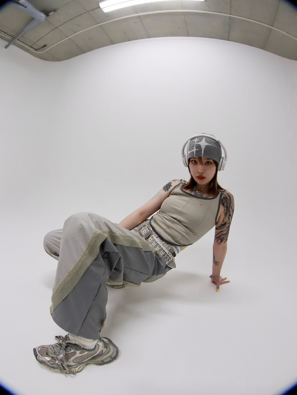 Never mind the XU】design beanie 2 (3color) / 【ネバーマインドザ