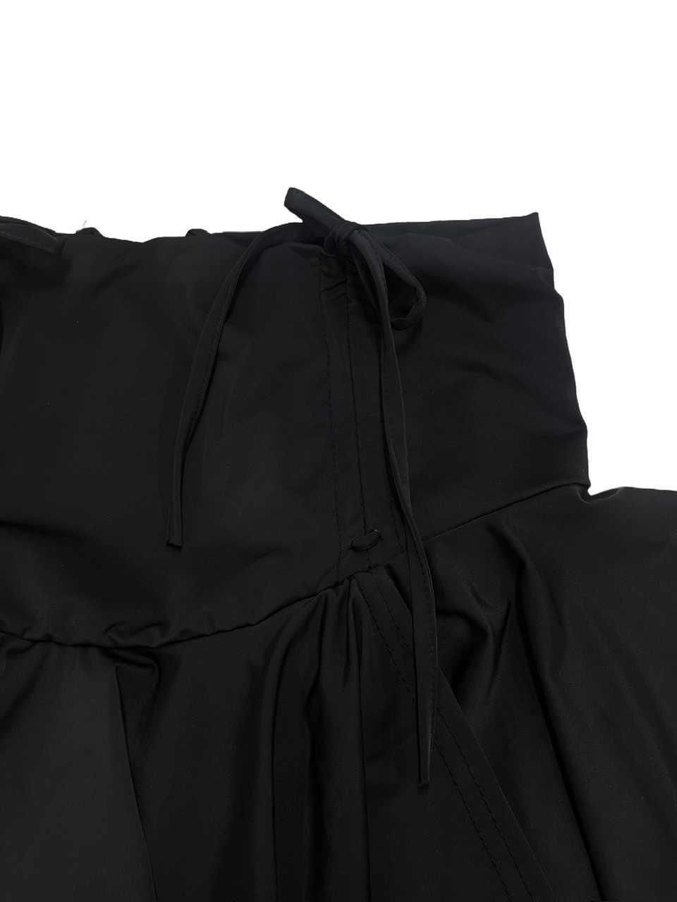 受注制【Never mind the XU】shirring frill skirt (2color