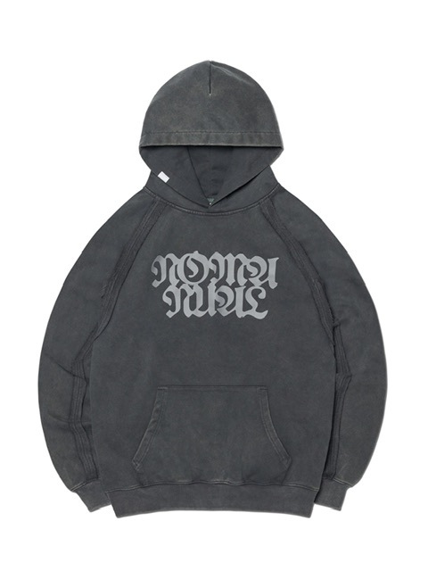 【NOMANUAL】R.S RAW EDGE HOODIE