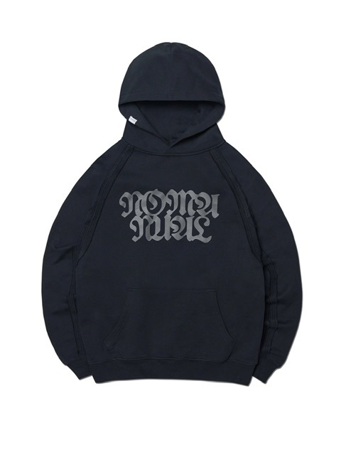 【NOMANUAL】R.S RAW EDGE HOODIE