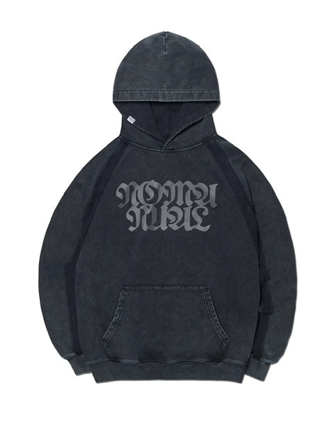 【NOMANUAL】R.S RAW EDGE HOODIE