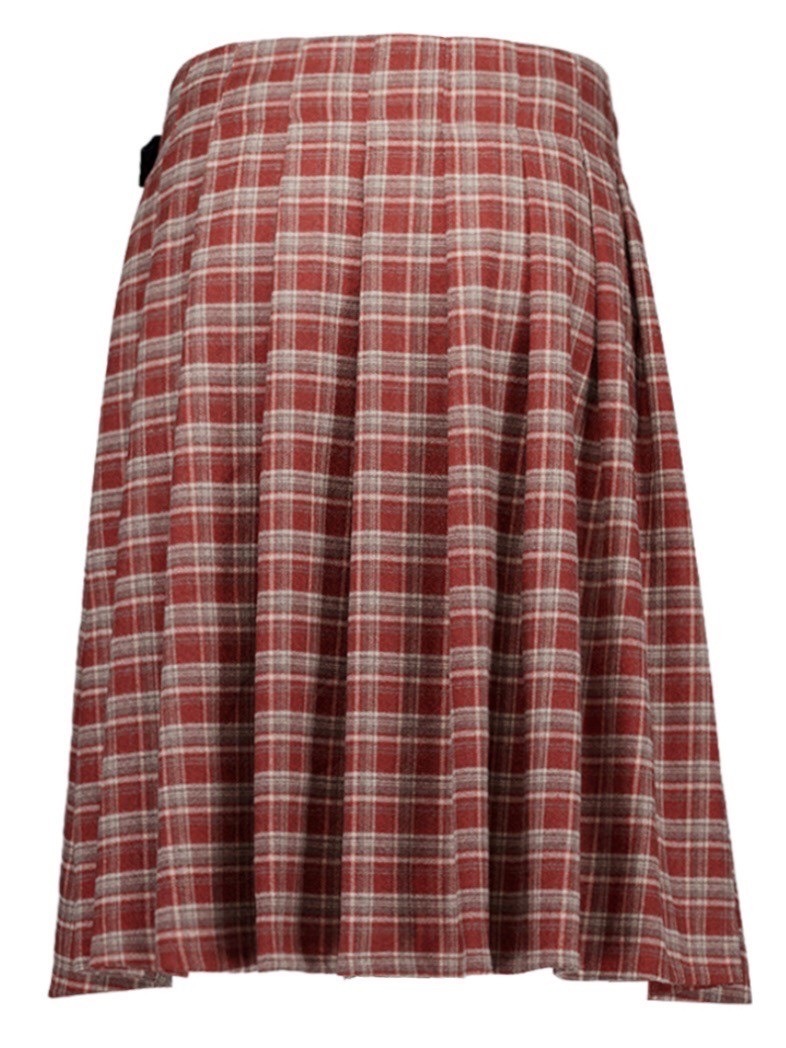 [SETUP-EXE] CHECK WRAP SKIRT / 追跡付 SETUP-EXE】CHECK WRAP SKIRT | OUR BRAND,SETUP-EXE | PRESSING