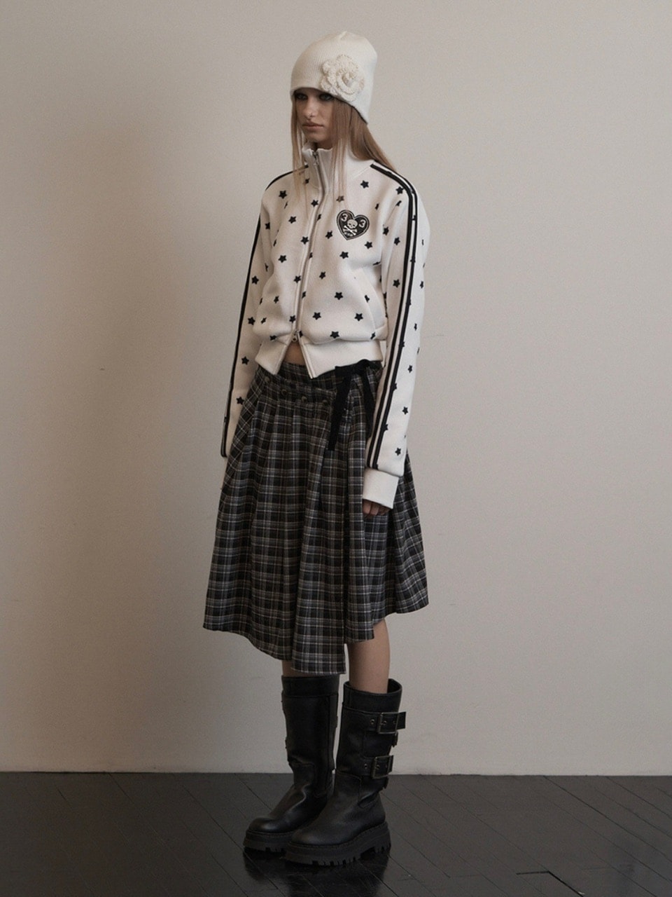 SETUPEXE CHECK WRAP SKIRT 2カラー SETUP-EXE】CHECK WRAP SKIRT | OUR BRAND,SETUP-EXE | PRESSING