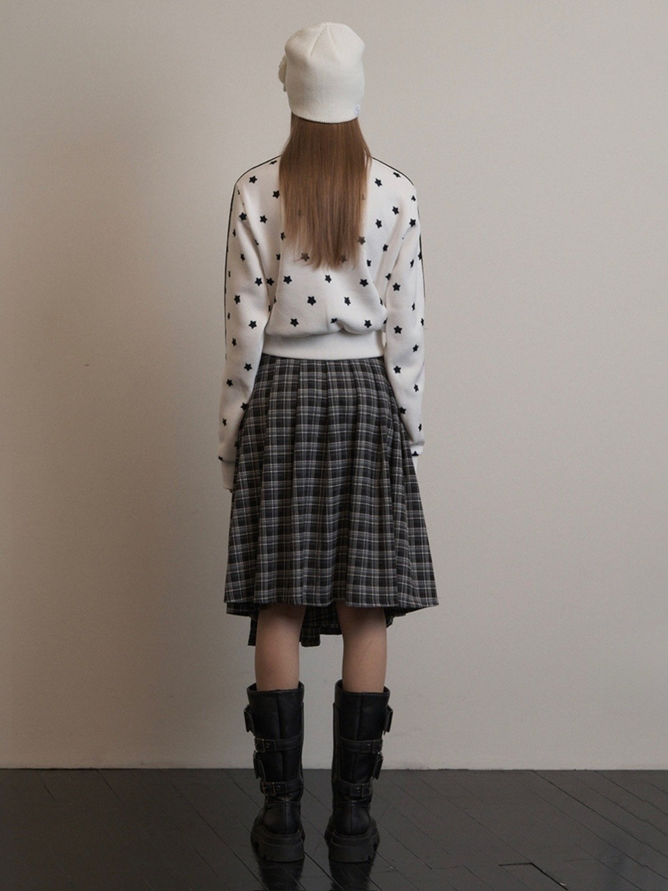 【SETUP-EXE】CHECK WRAP SKIRT ★韓国人気★ 追跡付 SETUP-EXE】CHECK WRAP SKIRT | OUR BRAND,SETUP-EXE | PRESSING