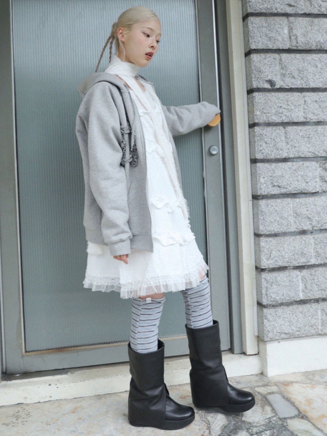 【Uglyshadow】LACE YORU DRESS