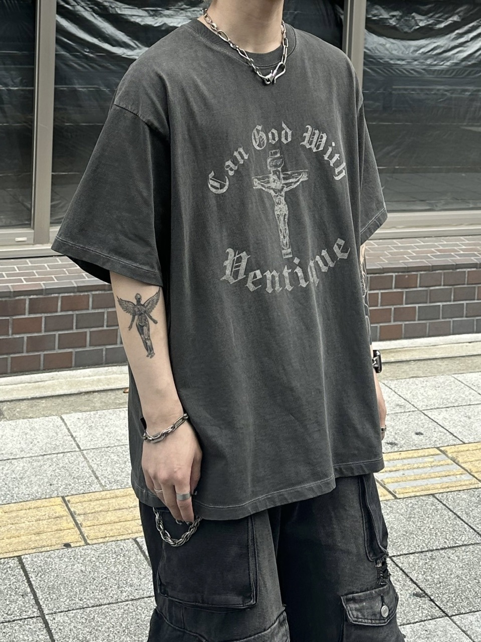 大阪店WEB限定【Chikashitsu +】original chain bracelet