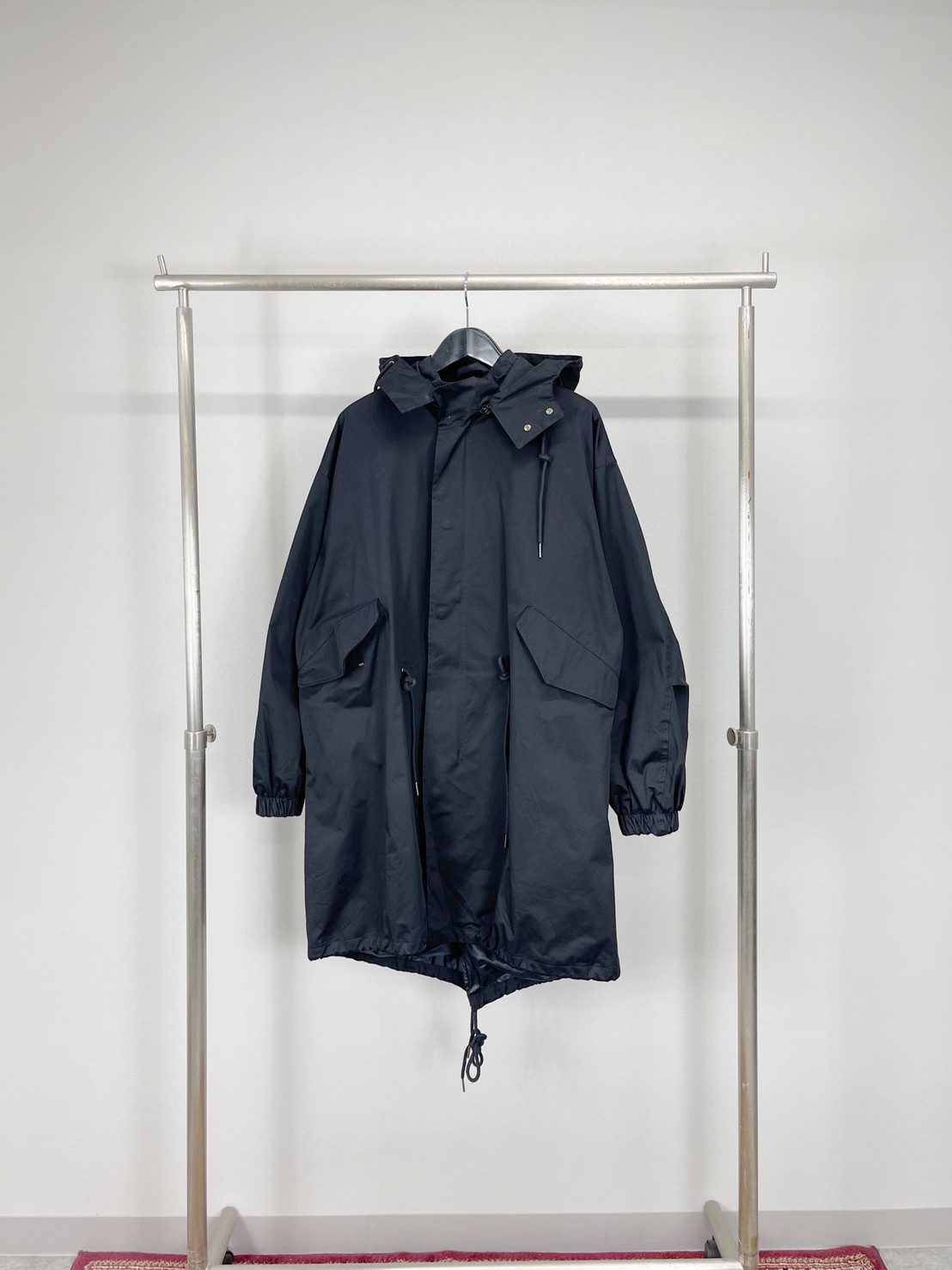 受注制【Chikashitsu +】oversized military coat (2color)