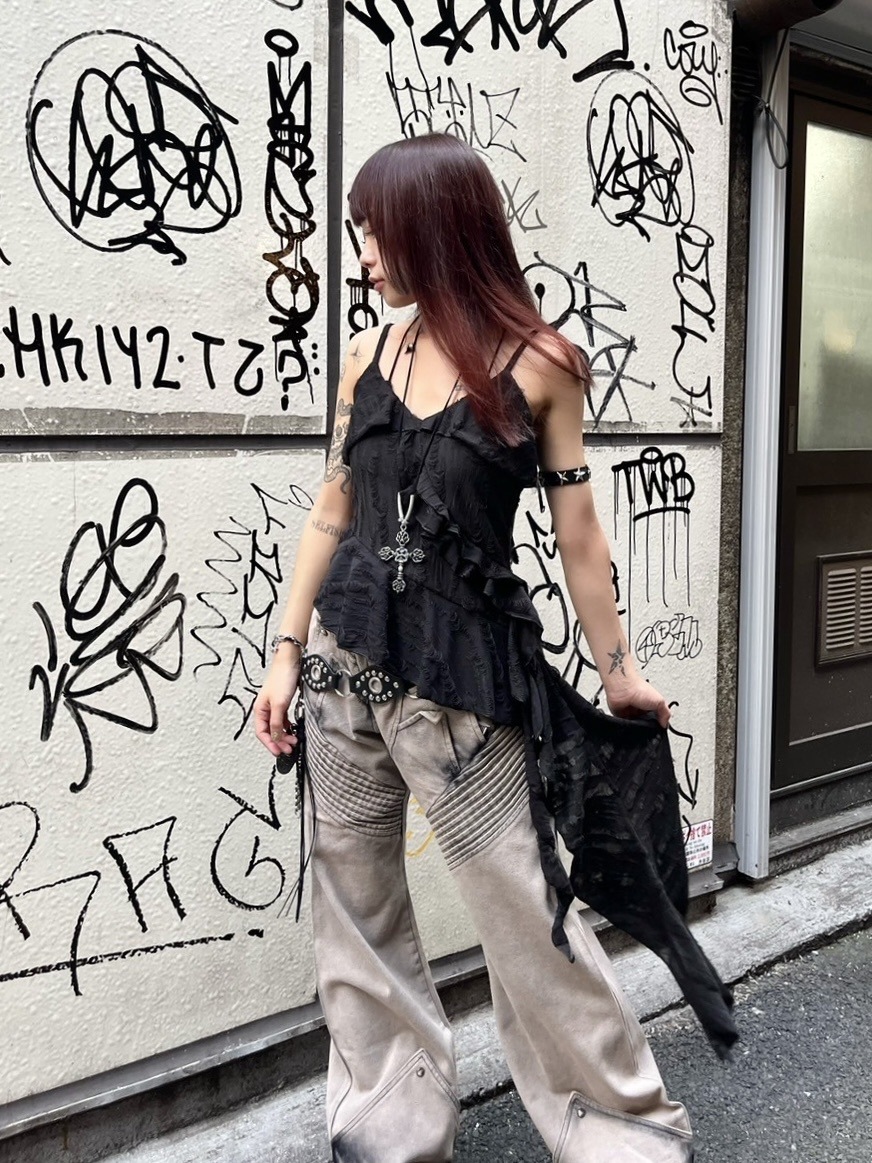 UNIZ】BLACK MONSTERPANTS XU