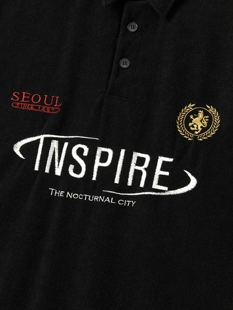 ◆DNSR◆ Inspire Terry Polo T-Shirt DNSR】Inspire terry polo shirts | OUR BRAND,DNSR | PRESSING