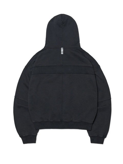 NOMANUAL】OVERDYED N.F HOODED ZIP-UP | OUR BRAND,NOMANUAL