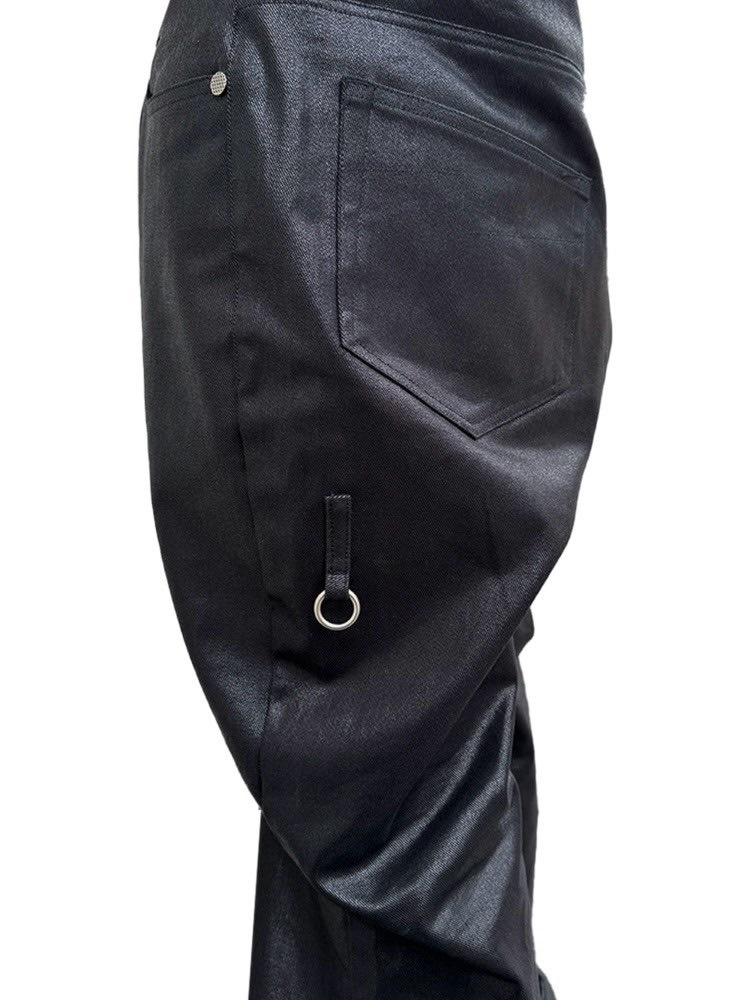 BEBOF】COATING FLARE DENIM PANTS | OUR BRAND,BEBOF