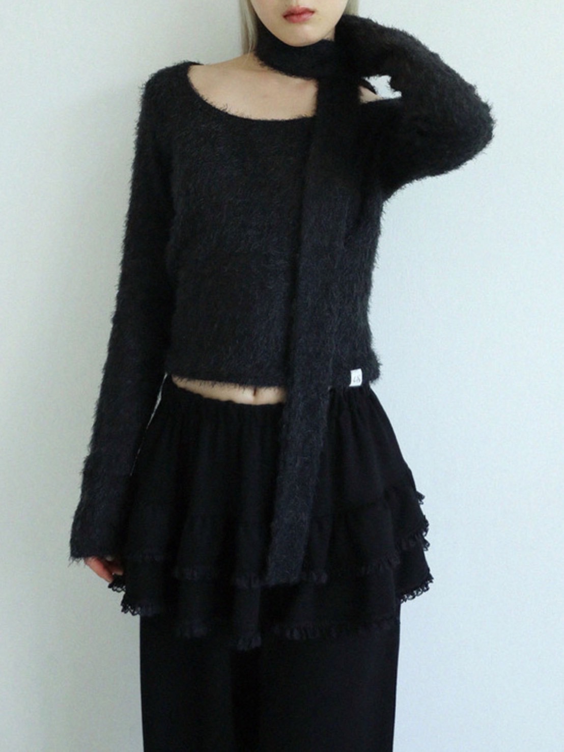 【Uglyshadow】LACE CANCAN PANTS