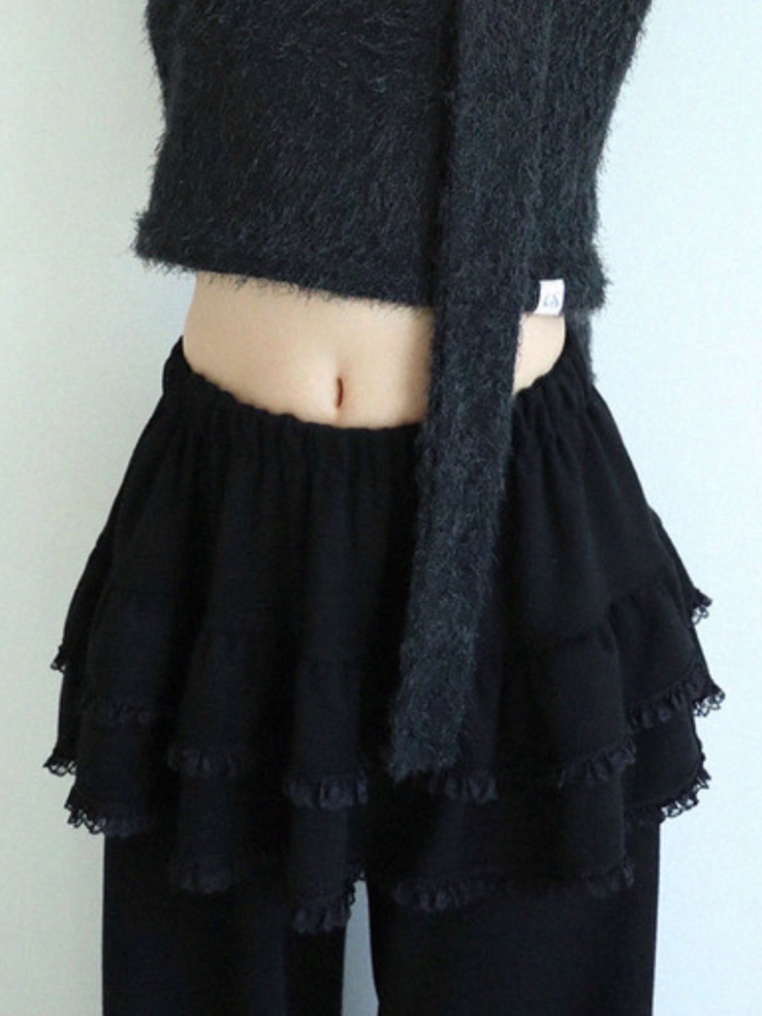 【Uglyshadow】LACE CANCAN PANTS