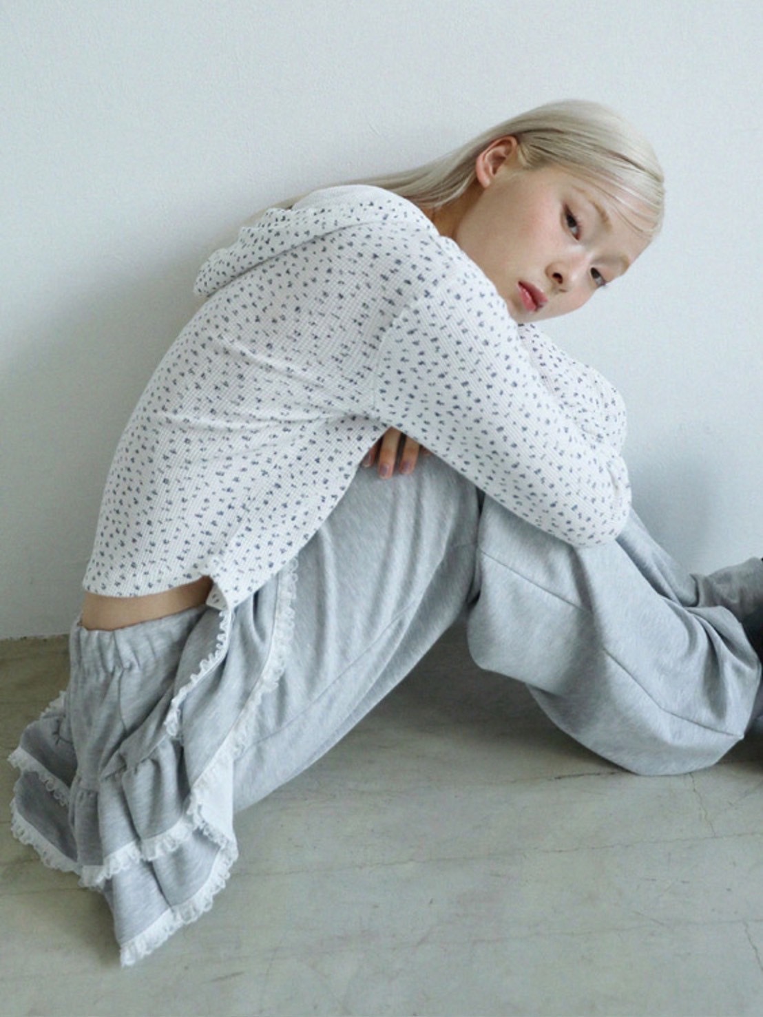 【Uglyshadow】LACE CANCAN PANTS