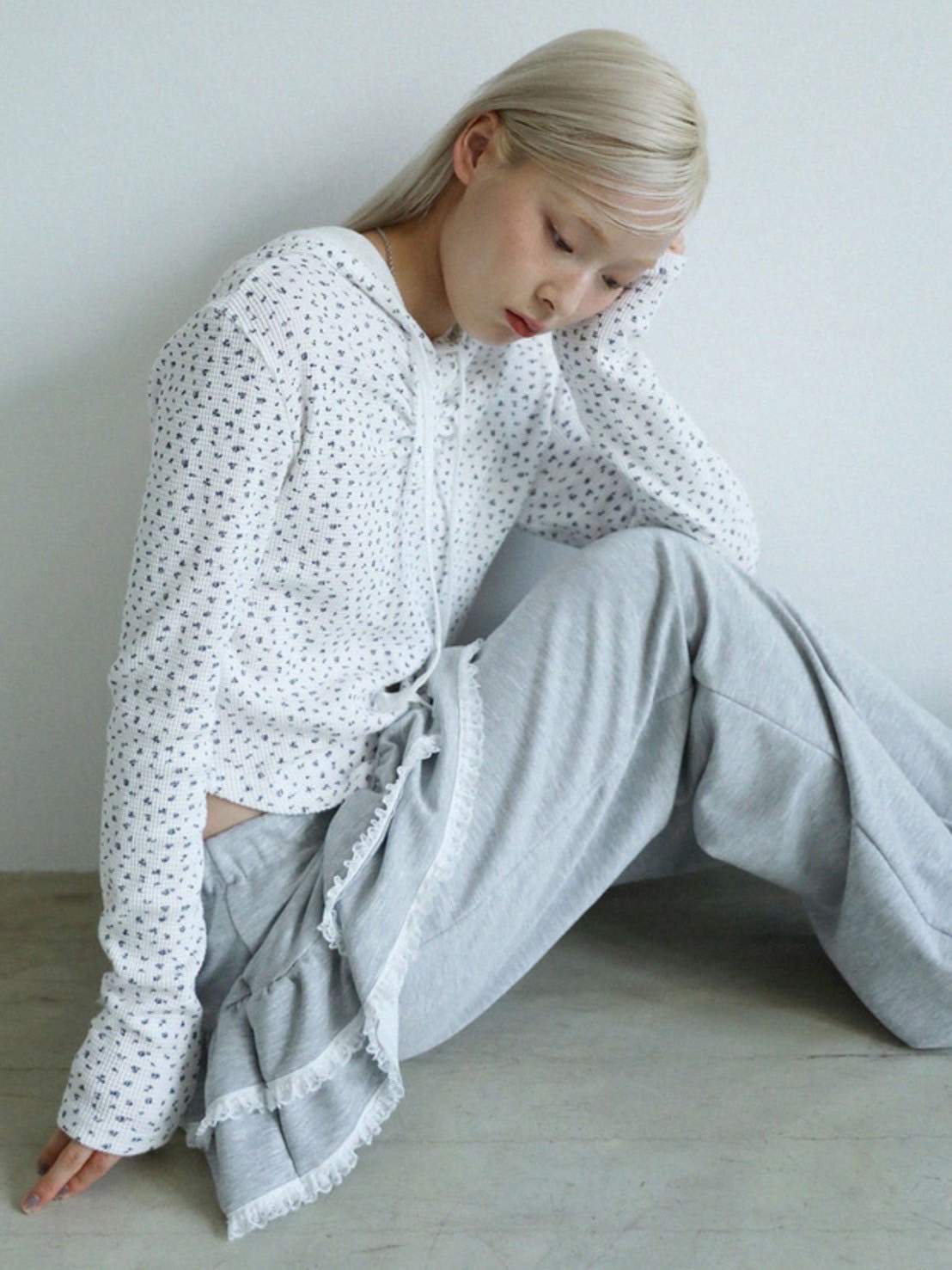 【Uglyshadow】LACE CANCAN PANTS