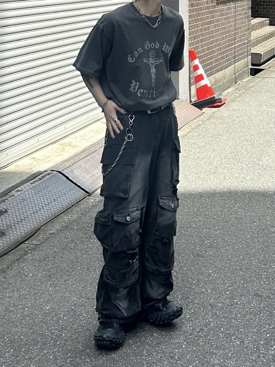 大阪店WEB限定【Chikashitsu +】original wallet chain
