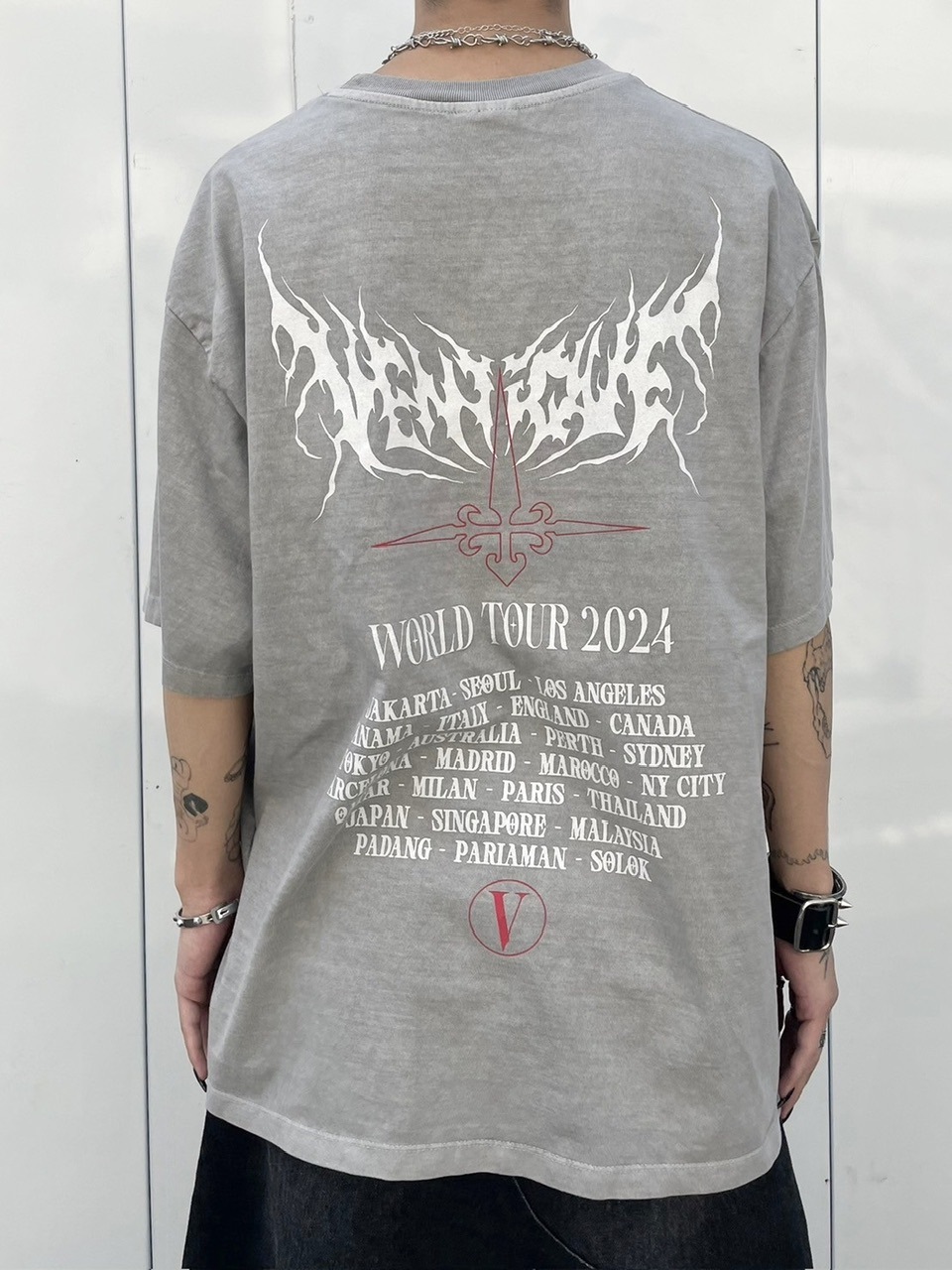 受注制【Never mind the XU】VENTIQUE tee (2color) / 【ネバー