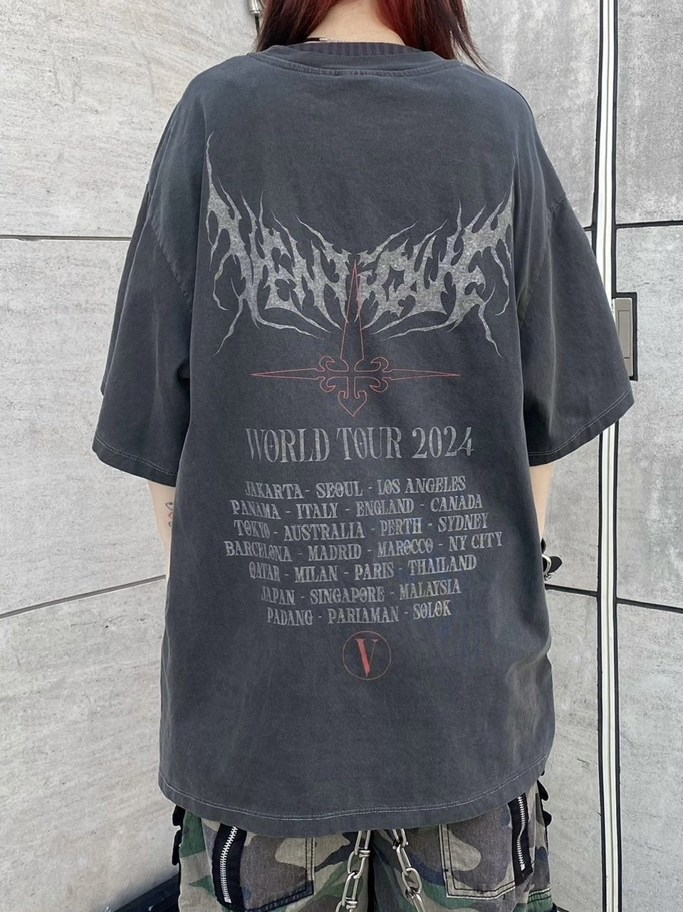 受注制【Never mind the XU】VENTIQUE tee (2color) / 【ネバー