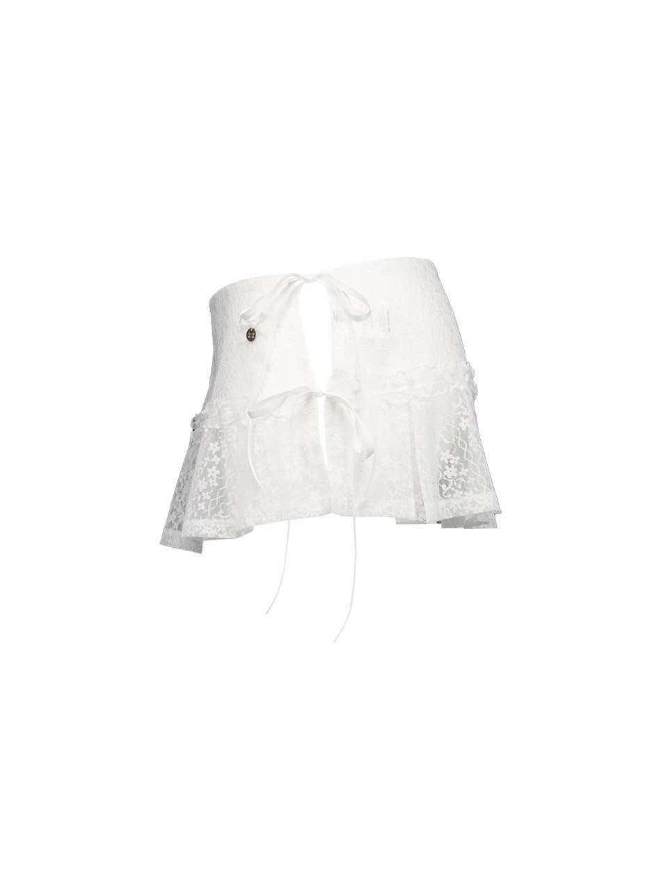 SETUP-EXE☆LACE PLEATS SKIRT SETUP-EXE】LACE PLEATS SKIRT | OUR BRAND,SETUP-EXE