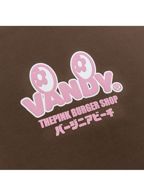 【VANDY THE PINK】Burger Shop Logo Tee