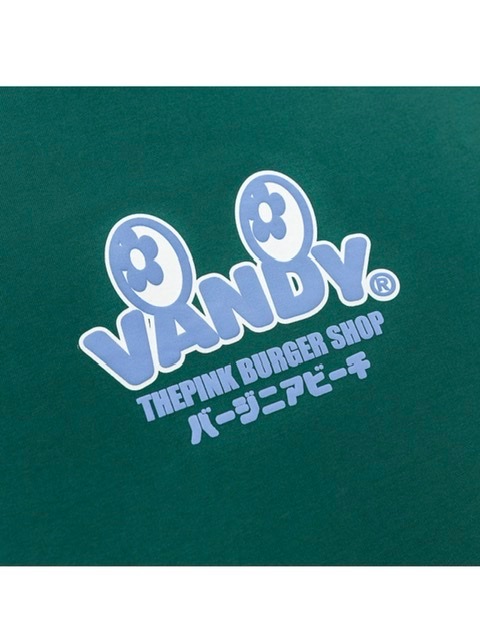 VANDY THE PINK】Burger Shop Logo Tee | OUR BRAND,VANDY THE