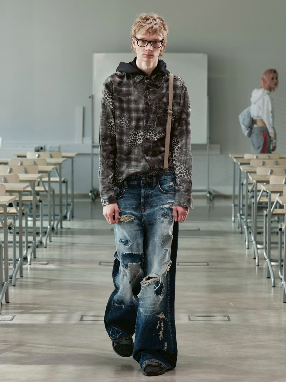 レオ RACER WORLDWIDE】Leo Plaid Shirt | OUR BRAND,RACER WORLDWIDE