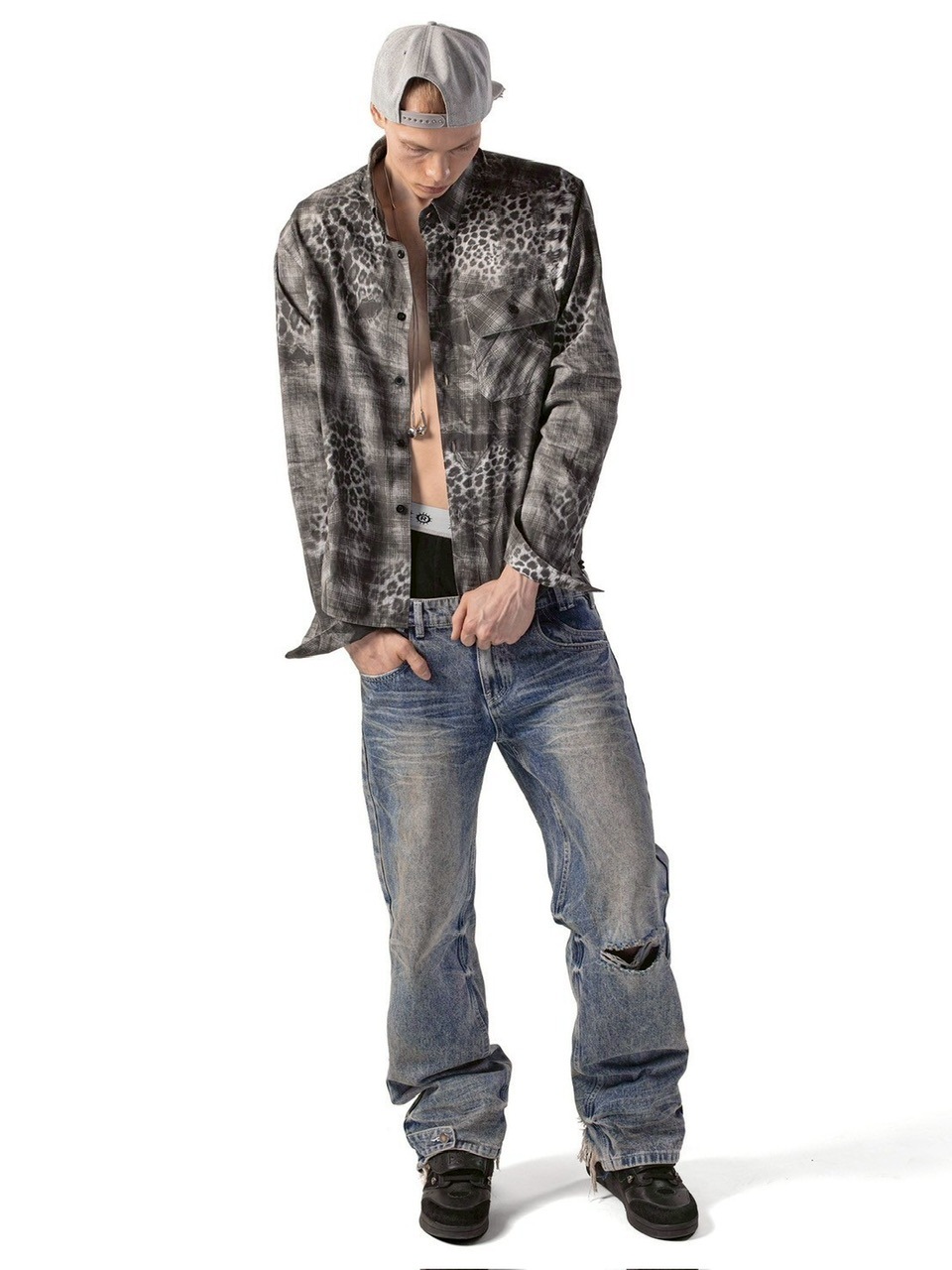 レオ RACER WORLDWIDE】Leo Plaid Shirt | OUR BRAND,RACER WORLDWIDE