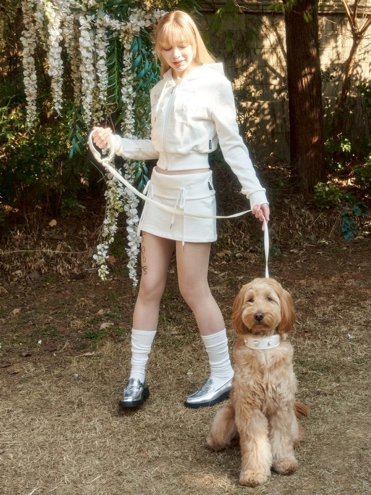 スカート ODDONEOUTXthesallyslaw LOW RISE SWEAT SKIRT ODDONEOUT】[ODDONEOUTXthesallyslaw] LOW RISE SWEAT SKIRT