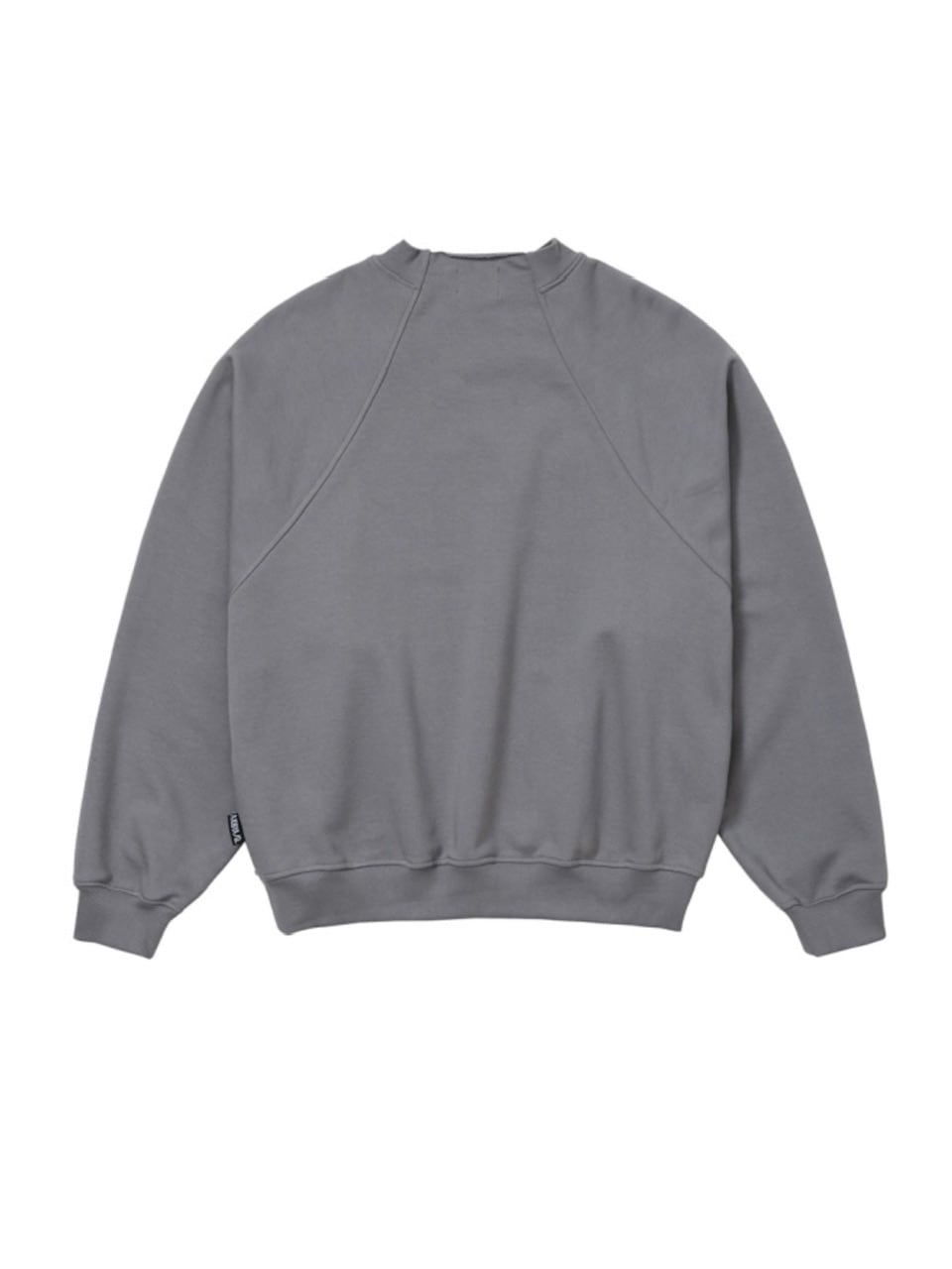 AJOBYAJO】Raglan High Neck Arch Logo Sweatshirt