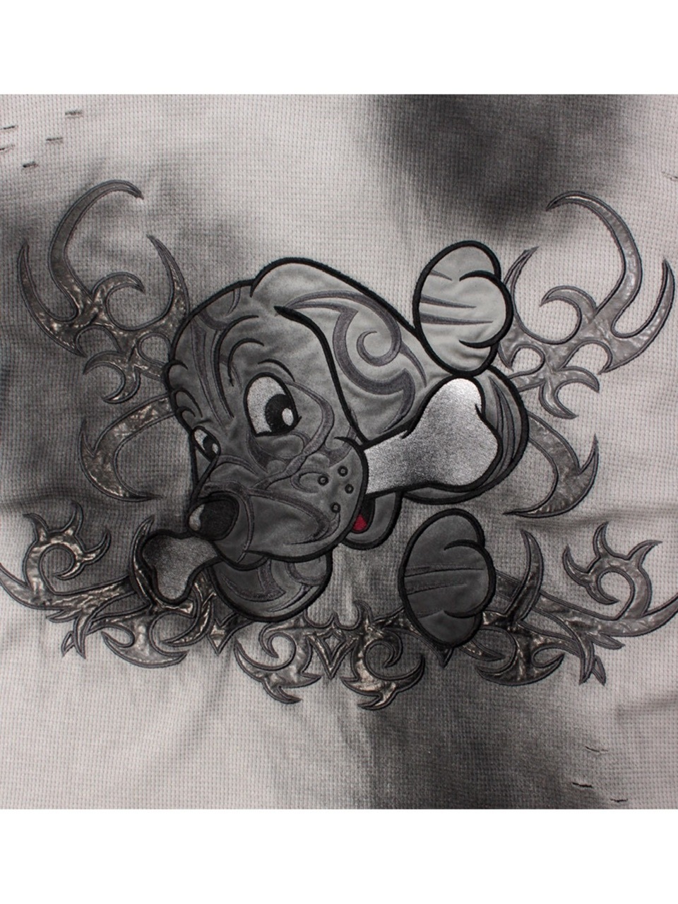 GALFY】汚れ部族ワッフルロンTEE / 【ガルフィー】汚れ部族ワッフル