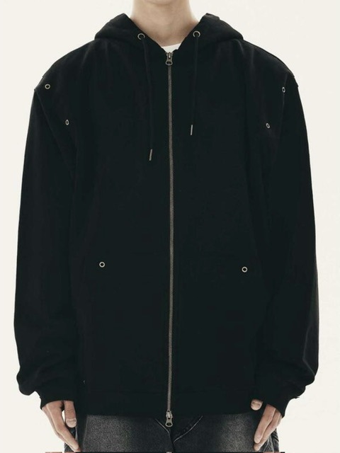 【THECOLDESTMOMENT】TCM angel hooded zip-up