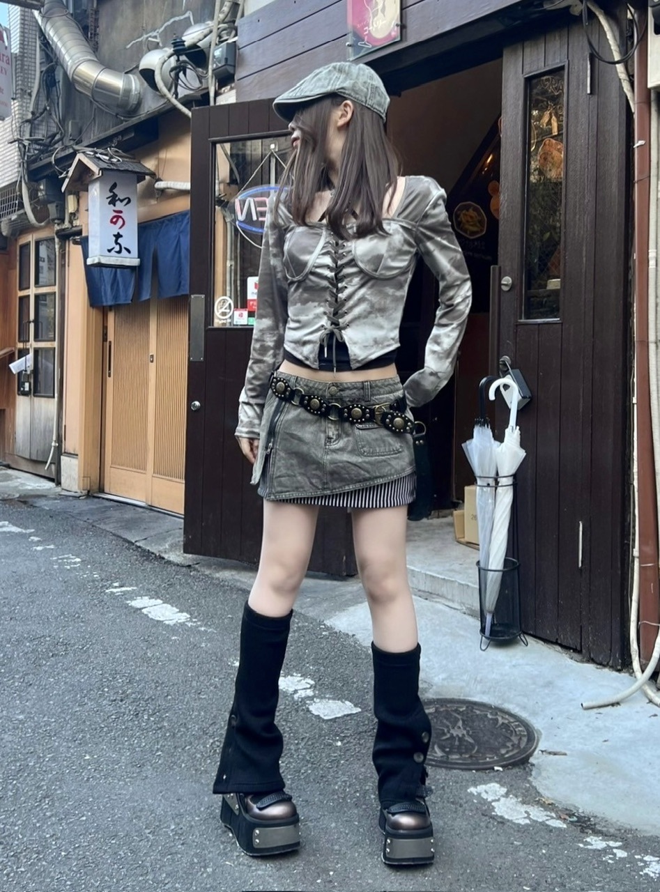 受注制【Never mind the XU】western belt (2color) | OUR BRAND,Never