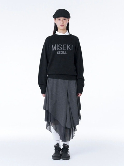 Miseki SEOUL ■ Unbalanced layered skirt Miseki seoul】Unbalanced layered skirt | OUR BRAND,Miseki
