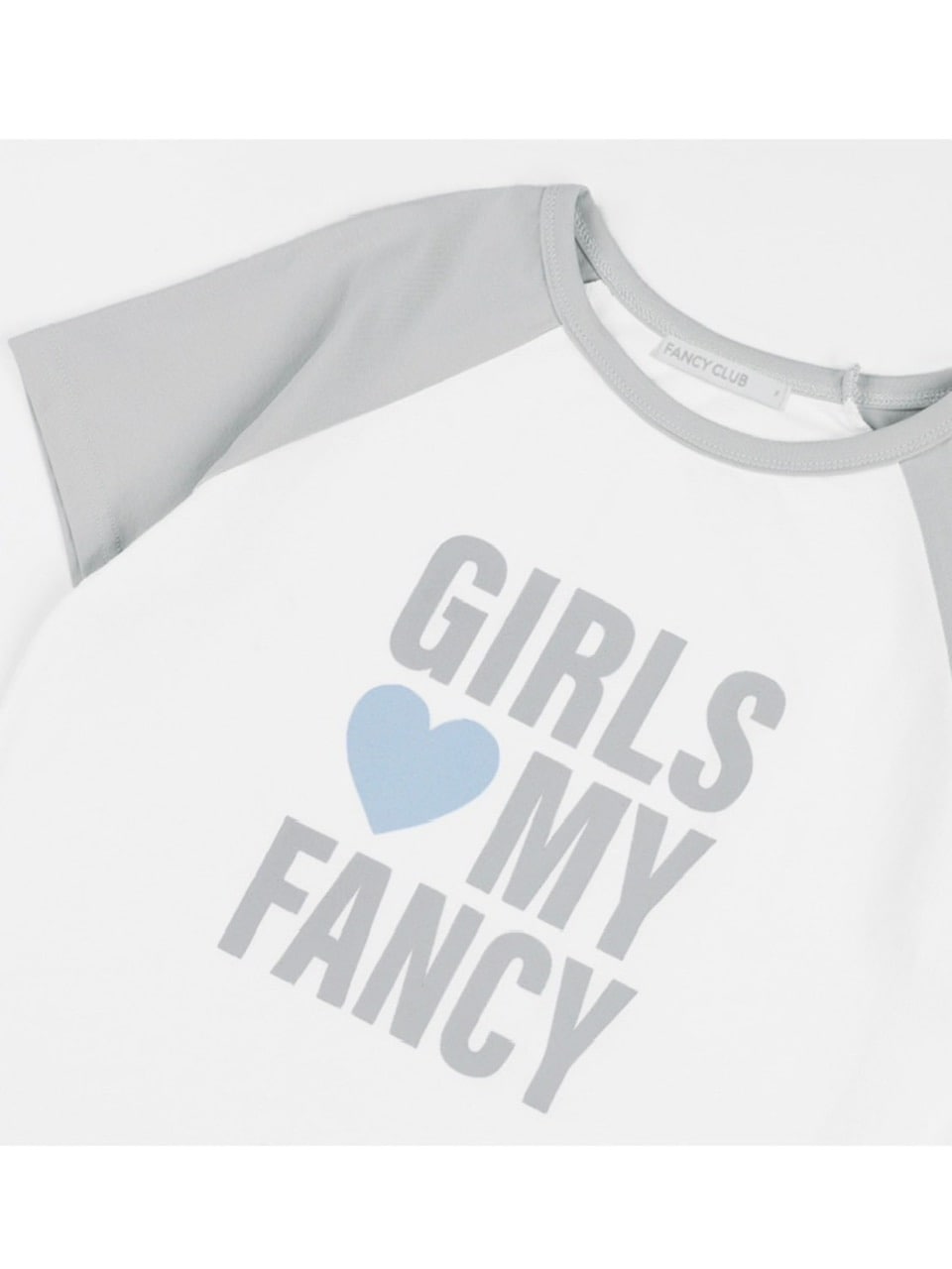 ◆NASTY FANCY CLUB◆ Girls My Fancy Tee GRAY F25QB105 FANCY CLUB】GIRLS MY FANCY TEE | OUR BRAND,FANCY CLUB