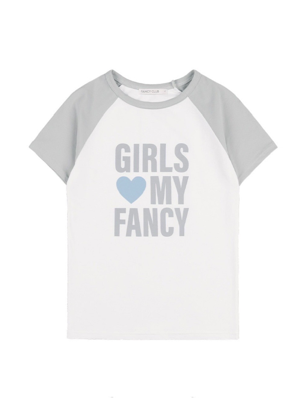 ◆NASTY FANCY CLUB◆ Girls My Fancy Tee GRAY F25QB105 FANCY CLUB】GIRLS MY FANCY TEE | OUR BRAND,FANCY CLUB