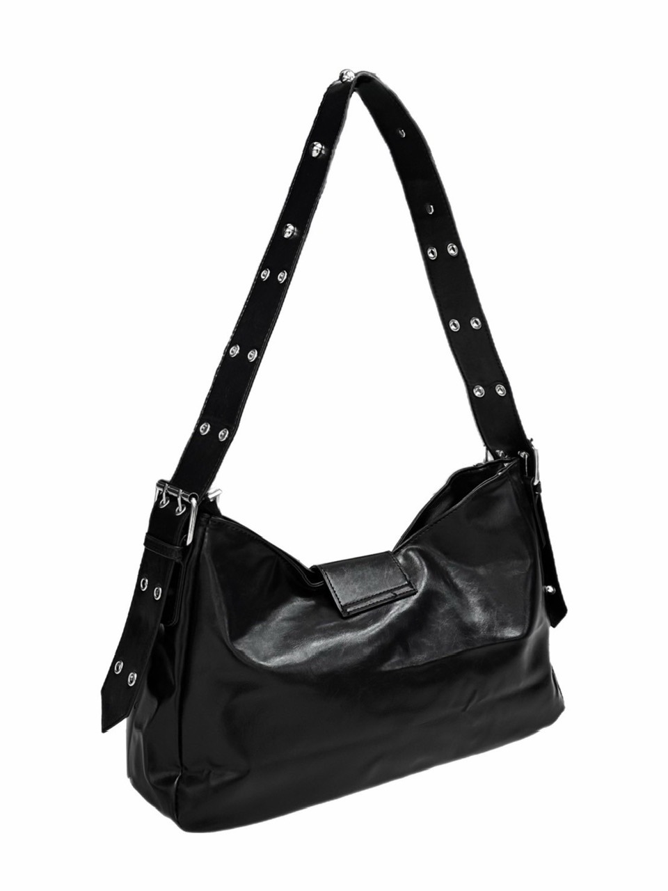 受注制【Chikashitsu +】buckle zipper studs bag / 【チカシツプラス