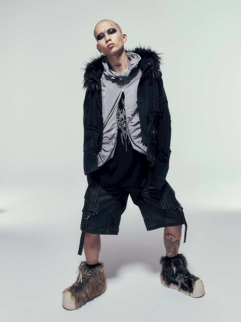 DIG YOUR OWN GRAVE】TRIBAL WAFFLE L/S T-shirts /【ディグユアオウン