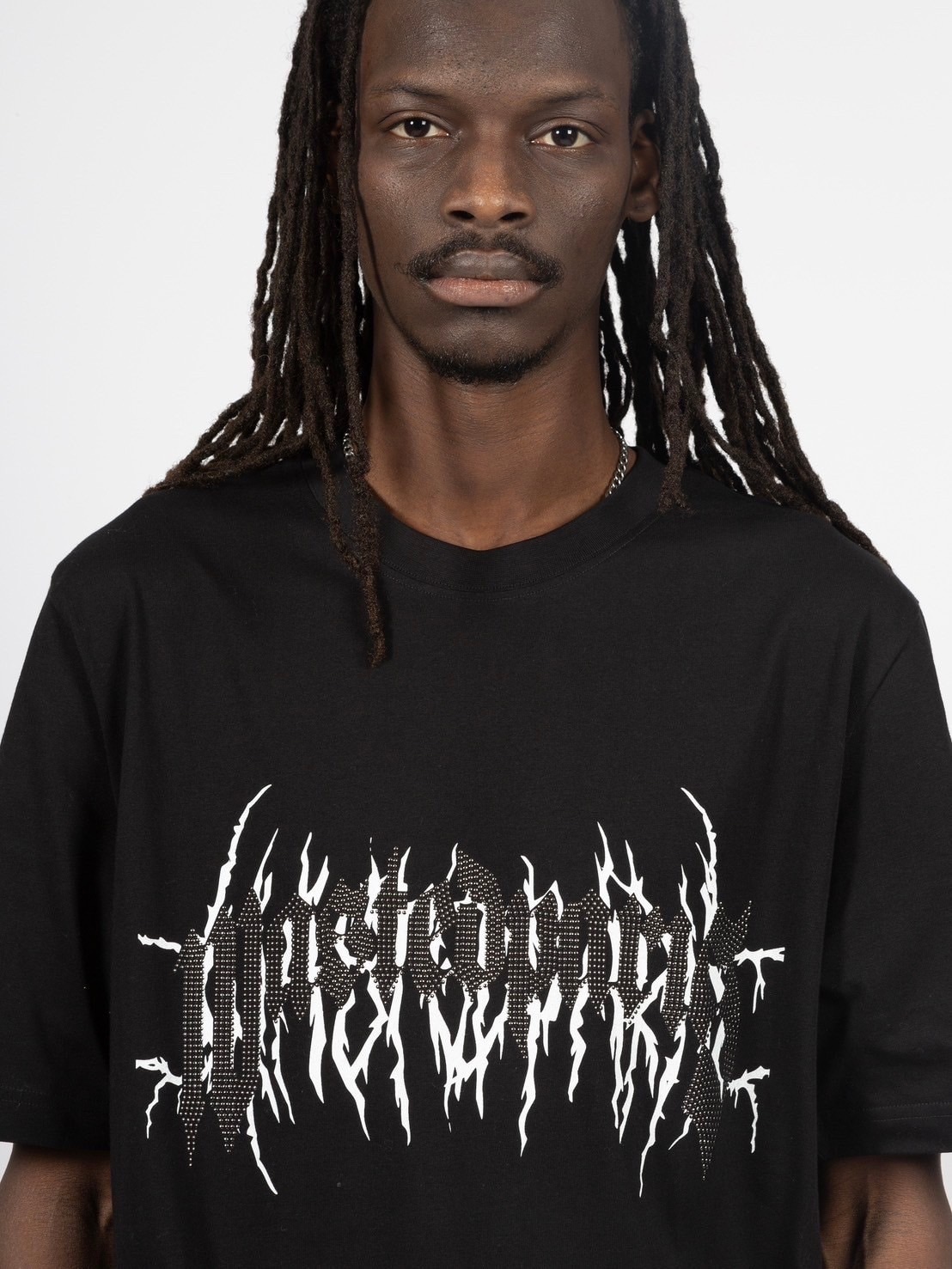 【WASTED PARIS】IRON BLISS☆ラインストーンロゴ Tシャツ WASTED PARIS】IRON BLISS☆ラインストーンロゴ Tシャツ (WASTED