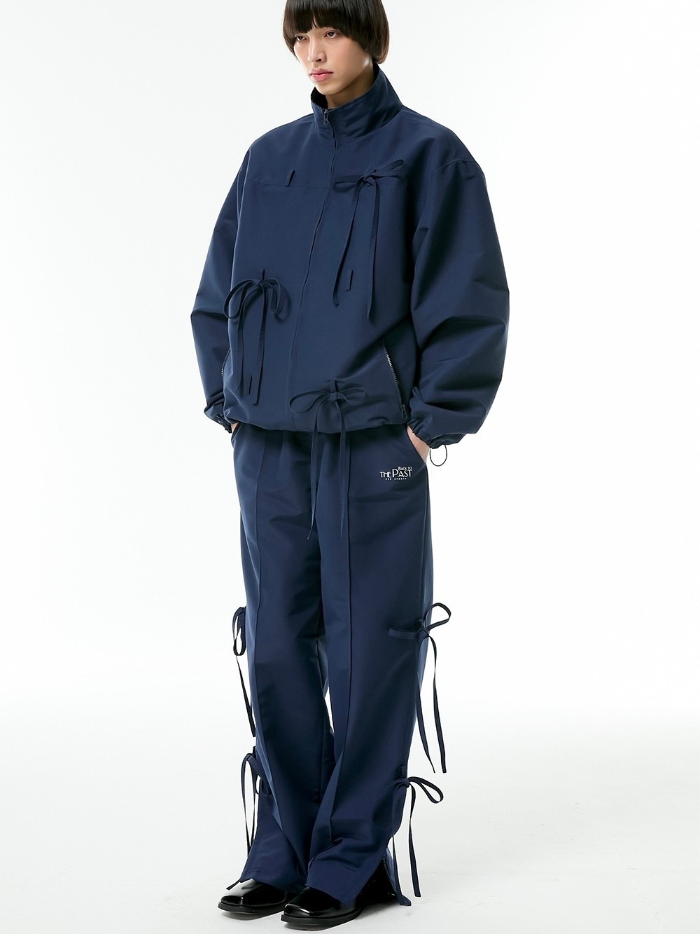 【ESC STUDIO】24SS★ ribbon training jacket ESC STUDIO】ribbon training jacket | OUR BRAND,ESC STUDIO