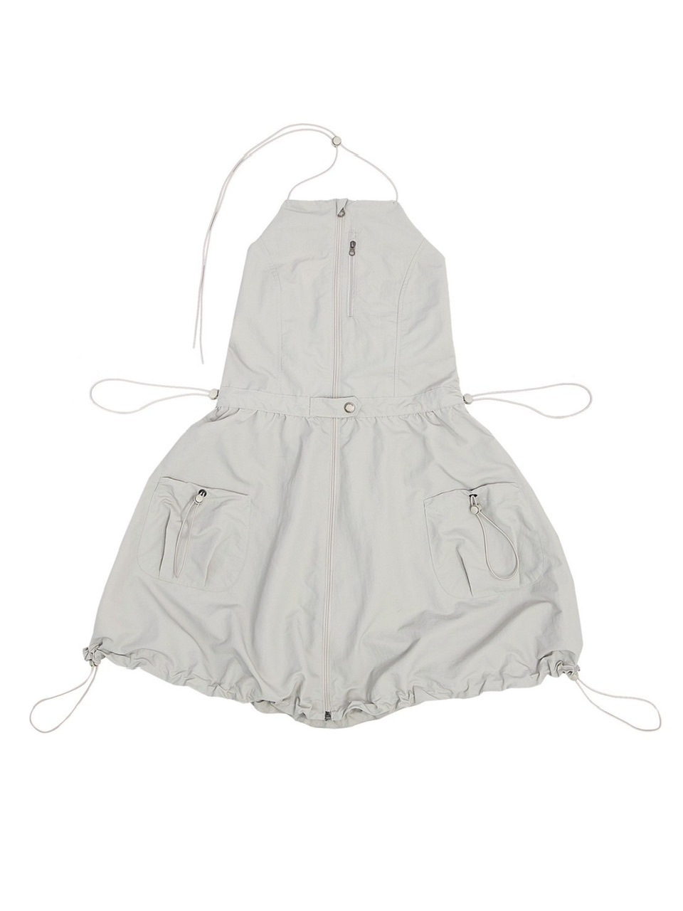 【runningHIGH】SLEEVELESS BALOON MINI DRESS