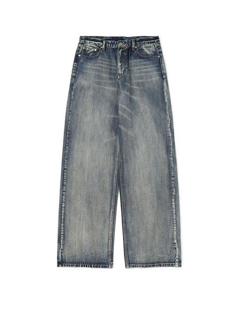 【DNSR】Signature wide denim pants ★韓国人気★ 追跡付 DNSR】Signature wide denim pants vintage blue | OUR BRAND