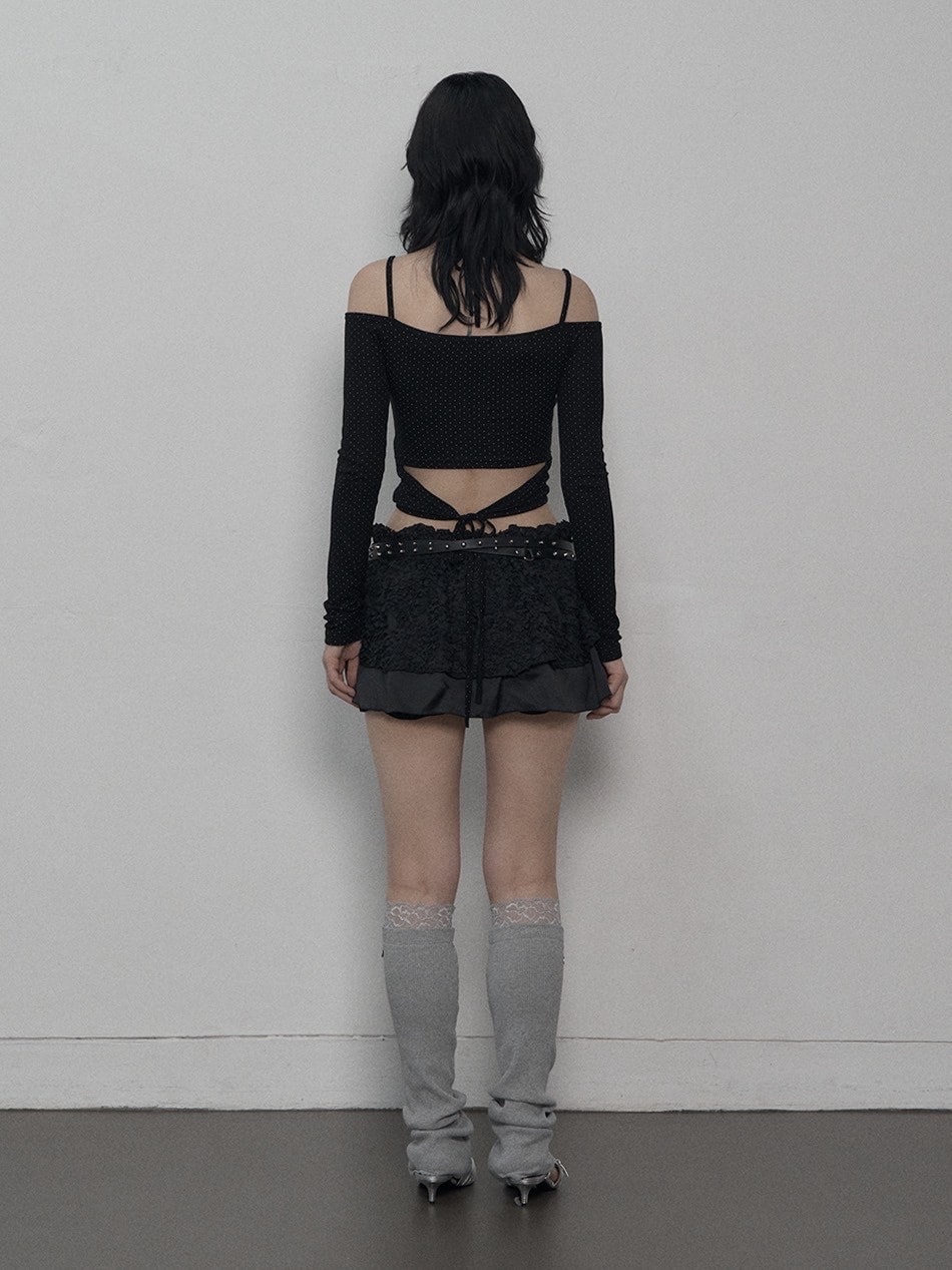 韓国商品/THE MUSEUMVISITOR CHECK BUBBLE WRAP SKIRT SETUP-EXE】BUBBLE TUTU SKIRT PANTS | OUR BRAND,SETUP-EXE